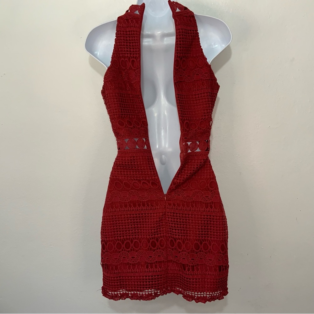 Two Sisters Lace Rivers Mini Dress - Picture 8 of 9